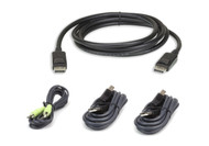 ATEN 2L-7D03UDPX4: 3M USB DisplayPort Secure KVM Cable Kit