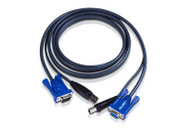 ATEN 2L-5002U: 6FT SPHD15(M)-HD15M/USB Cable F/CS102U/CS104U 1.8m 6 feet