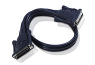ATEN 2L-1703: KVM Daisy chain cables DB25 Male to Female 10 feet 3m