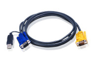 ATEN 2L-5203UP: ATEN USB Smart Cable For Legacy PS/2 KVM Switches, 3M (10Ft)
