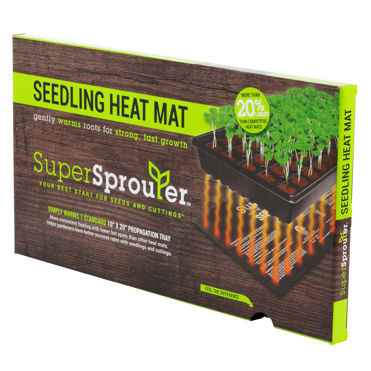 Super Sprouter® Seedling Heat Mat, 10in x 20in Happy Grow Supplies
