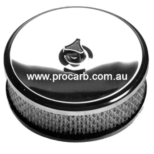 CARTER BBD 2BBL 2 5/8" SMALL CHROME 6" AIR FILTER PART 165 Procarb