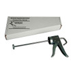 Applicator Gun for 300 cc Medi-Cartridge™

The gun used universally throughout the industry for dispensing 300 cc cartridges.
Cost effective, accurate and consistent dose delivery
Rugged materials and superior construction
Accommodates large cartridges up to 300 cc
Bezel receiver fixed within a metal receiver head
Delivers product in volumes ranging from 5 ml to 15 ml