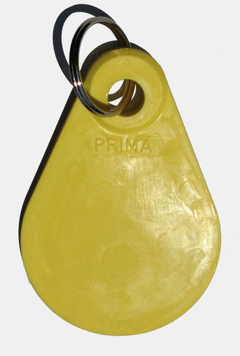 Yellow Swing Neck Tag