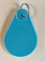 Blue Swing Neck Tag