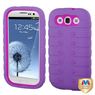 Natural Hot Pink/Electric Purple TUFF eNUFF Hybrid Phone Protector Cover