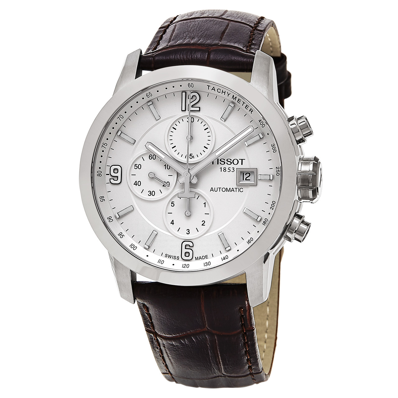 Tissot Men's 'PRC 200' Brown Strap Chronograph