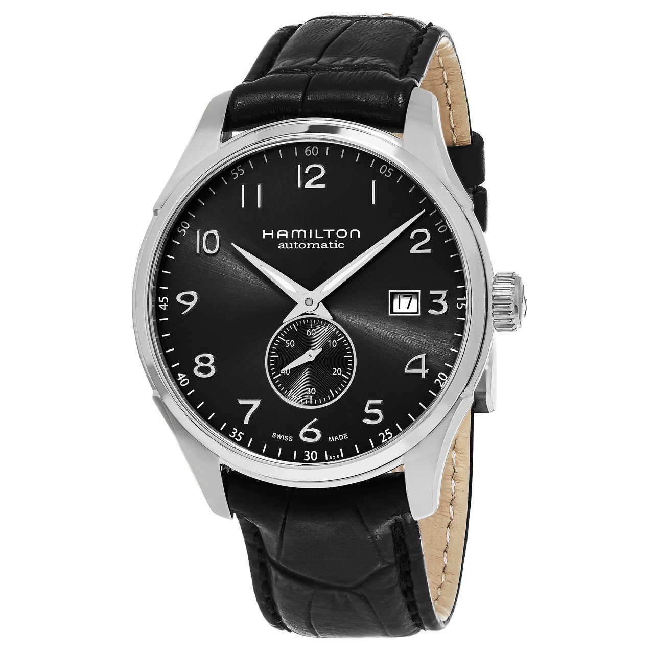 Hamilton Men's 'Jazzmaster' Automatic Leather Casual Watch H42515735 -  Sigmatime