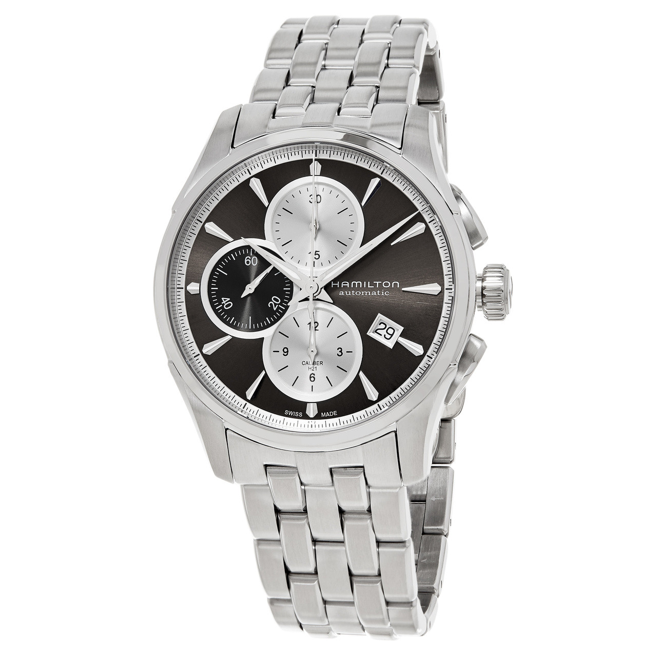 Hamilton Jazzmaster Grey Dial Stainless Steel Men's Watch