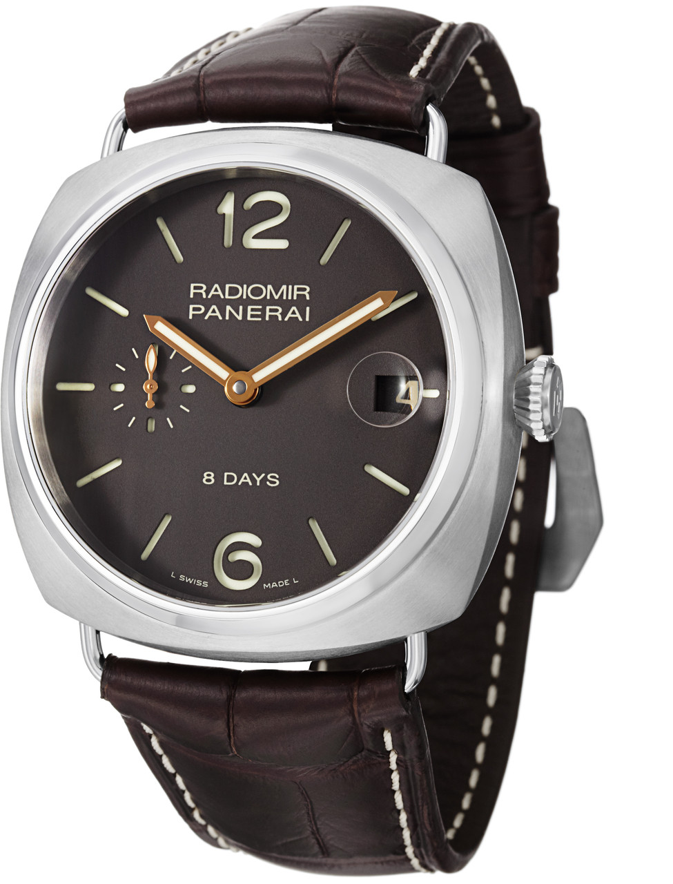 Panerai Radiomir 8 Days - 45mm, Patina steel, Black dial, PAM00992