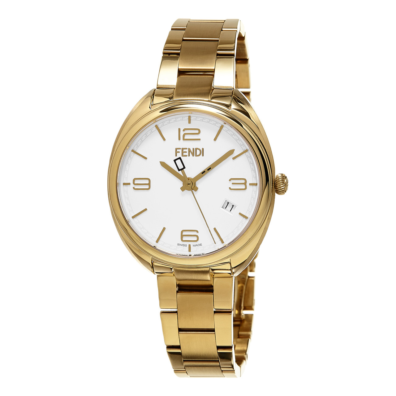 Fendi Gold Momento Ladies Watch
Model F211434000 NEW NWT Fendi Momento F211434000 Gold 34mm - Đồng Hồ Nữ - Chính Hãng  main image 2
