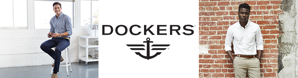 Men in Dockers attire