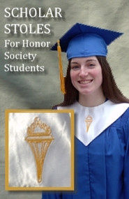 White Scholar Stole - Honor Society Students