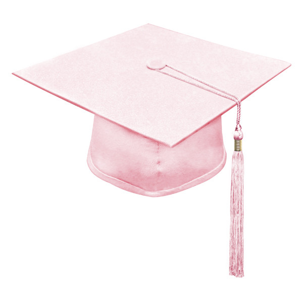 wearing a pink cap and gown to graduation｜TikTok Search