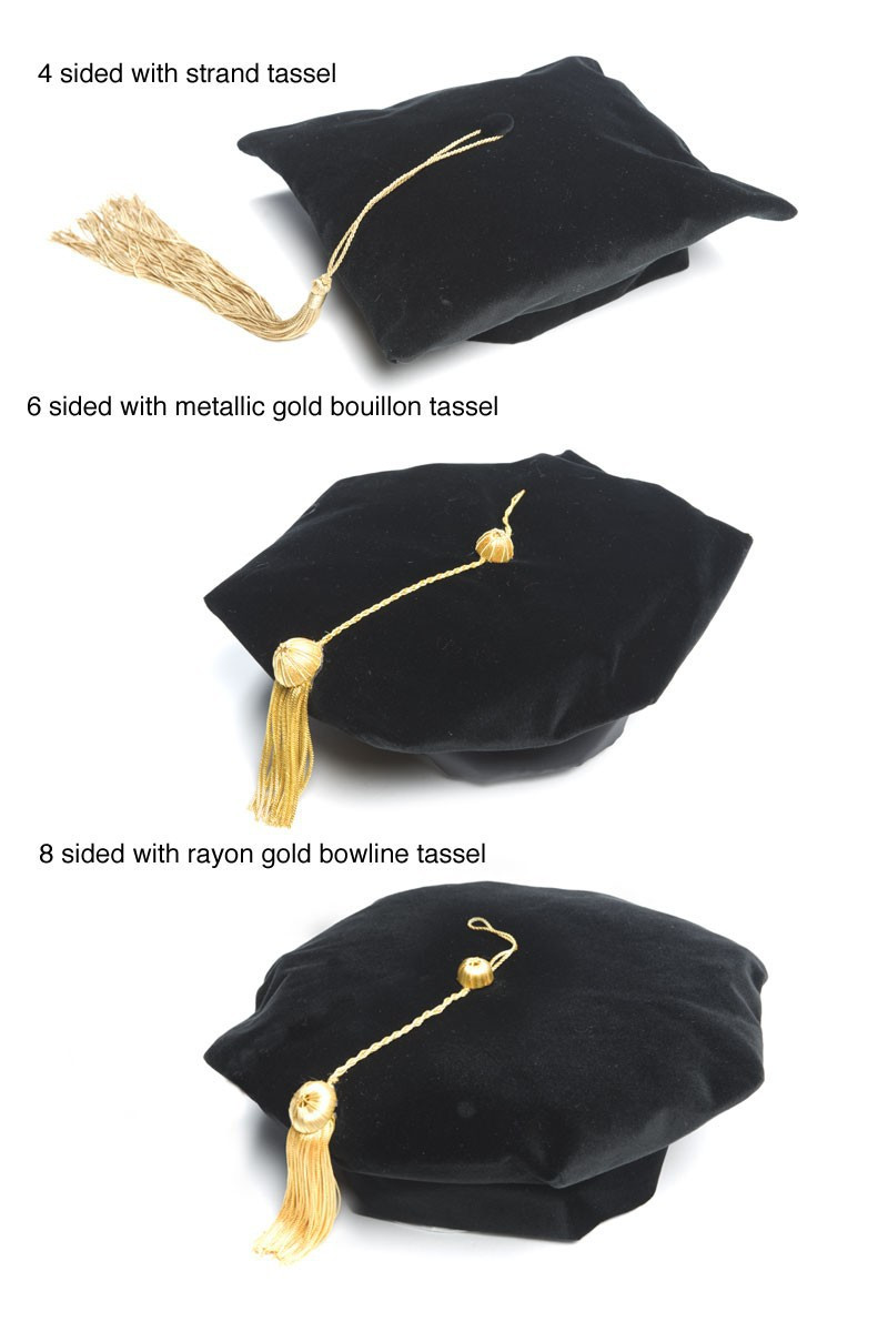 Doctoral Deluxe Tam - University Cap & Gown