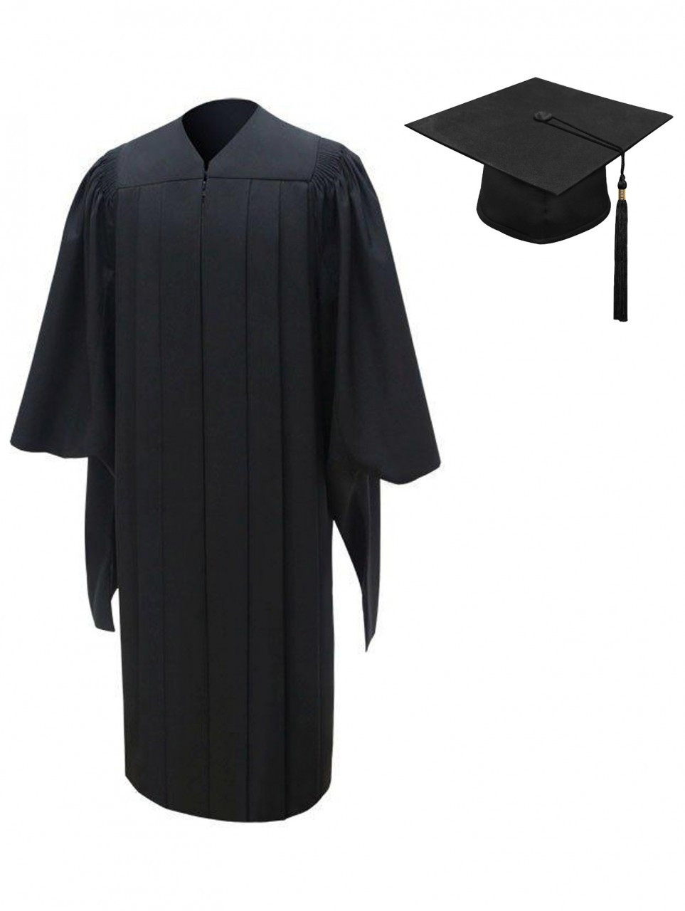 MASTER Deluxe Cap, Gown & Tassel University Cap & Gown