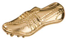Gold Track Shoe Metal Chenille Letter Insignia