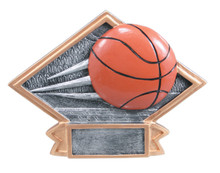 4 1/2" x 6" Basketball Diamond Plate Resin