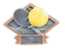 4 1/2" x 6" Tennis Diamond Plate Resin