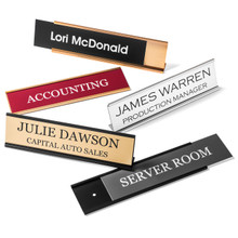 Wall/Desk Name Plate Holder (Plate included)