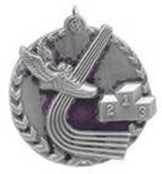 1 3/4" Silver Track Millennium Medal