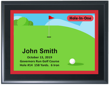#403 Hole In One Plaque