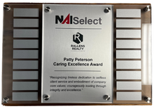 Looking to update your Frosted Acrylic Plaque? Shown here is our modern plaque on an American Black Walnut Board
This plaque is hand cut and can be laser engraved to match your plaque.