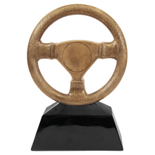 Gold Steering Wheel Resin 10"