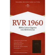  Biblia RVR 1960 Letra Grande con Referencias (Imitación piel)
