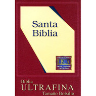 Biblia ultrafina tamaño bolsillo LBLA (Cremallera) | UltraThin Compact Bible LBLA (Zipper)