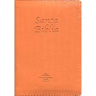 Santa Biblia Reina Valera 1960 (cremallera) Naranja
