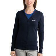 Ladies Modern Stretch Cotton Cardigan (L515)