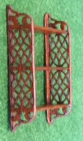 Hanging Fretwork Shelf
