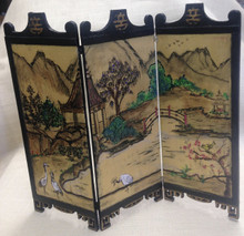 Painted Chinese Screen