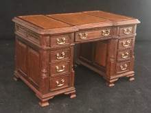 Mahogany Library Desk