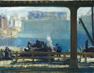 Blue Morning 1909 by George Wesley Bellows