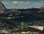 The Harbor, Monhegan Coast, Maine 1913 by George Wesley Bellows