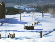 Blue Snow, The Battery 1910 by George Wesley Bellows