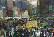 New York 1911 by George Wesley Bellows