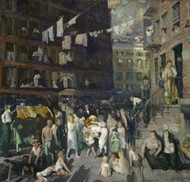 Cliff Dwellers 1913 by George Wesley Bellows