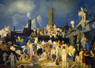 Riverfront No. 1 1914 by George Wesley Bellows