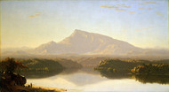 Wilderness 1860 by Sanford Robinson Gifford Framed Print on Canvas