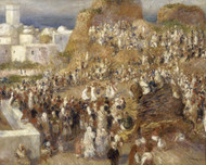 The Mosque 1881 by Pierre-Auguste Renoir Framed Print on Canvas