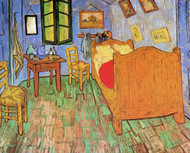 The Bedroom by Vincent van Gogh Framed Print on Canvas