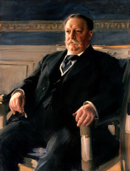 William Howard Taft 1911 by Anders Zorn Framed Print on Canvas