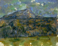 Mont Sainte-Victoire 1902 by Paul Cezanne Framed Print on Canvas