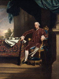 Portrait of Henry Laurens 1782 by John Singleton Copley Framed Print on Canvas