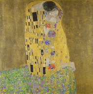 The Kiss 1908 by Gustav Klimt Framed Print on Canvas
