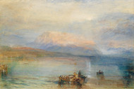 The Red Rigi 1842 by Joseph Turner Framed Print on Canvas