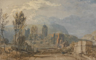 Andernach 1817 by Joseph Turner Framed Print on Canvas